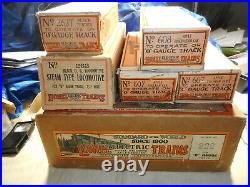 Lionel Prewar 236 Passenger Set with Component + Set Boxes Nice Item # 157659