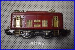 Lionel Prewar #248 Electric Locomotive + 607 Pullman & 608 Observation Cars