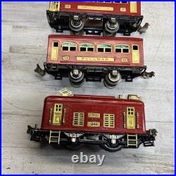 Lionel Prewar 248 Locomotive O Gauge 629 630 Passenger Train Set