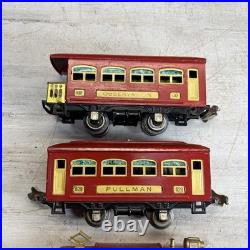Lionel Prewar 248 Locomotive O Gauge 629 630 Passenger Train Set
