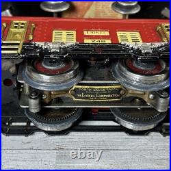 Lionel Prewar 248 Locomotive O Gauge 629 630 Passenger Train Set