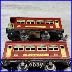 Lionel Prewar 248 Locomotive O Gauge 629 630 Passenger Train Set