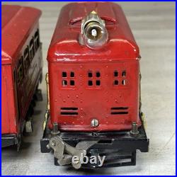 Lionel Prewar 248 Locomotive O Gauge 629 630 Passenger Train Set