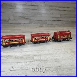 Lionel Prewar 248 Locomotive O Gauge 629 630 Passenger Train Set