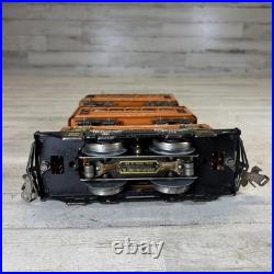 Lionel Prewar 248 O Gauge Orange Electric Tin Loco 603 604 Passenger Set 1920s