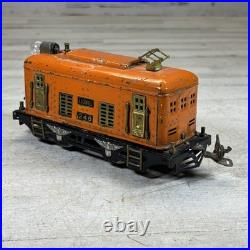 Lionel Prewar 248 O Gauge Orange Electric Tin Loco 603 604 Passenger Set 1920s