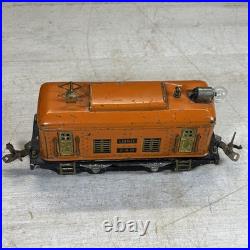 Lionel Prewar 248 O Gauge Orange Electric Tin Loco 603 604 Passenger Set 1920s