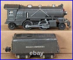 Lionel Prewar 249E 2-4-2 Steam Engine & 265W Tender O-Gauge VIDEO