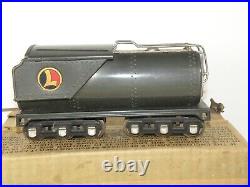 Lionel Prewar 255e 2-4-2 Gunmetal Gray Steam Locomotive withNickel withbox'35-36