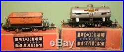 Lionel Prewar 259E 4-Car Steam Freight Set with Boxes