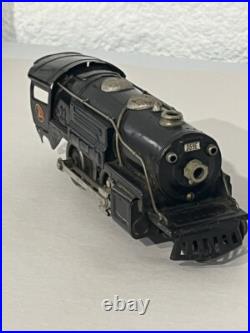 Lionel Prewar 259E Locomotive & Tender 3-Car Passenger Set Misspelled O-GUAGE