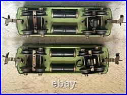 Lionel Prewar 259E Locomotive & Tender 3-Car Passenger Set Misspelled O-GUAGE