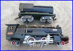 Lionel Prewar 260E & 260 Tender, Black and green see Video & Pictures serviced