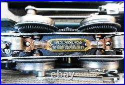 Lionel Prewar 260E & 260 Tender, Black and green see Video & Pictures serviced