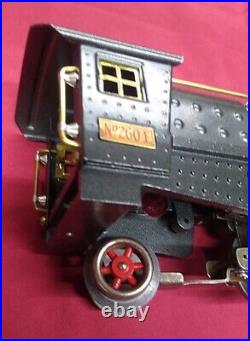 Lionel Prewar #260E Loco and Tender in Black Runs