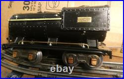 Lionel Prewar 260 T Tender Black/yellow strip refurbished 90 years old Exc