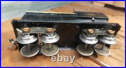 Lionel Prewar 260 T Tender Black/yellow strip refurbished 90 years old Exc