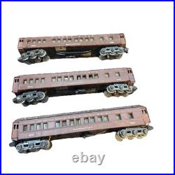 Lionel Prewar 2623 Manhattan 3 Passenger Cars Madison-Type /22 Train Cars