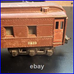 Lionel Prewar 2623 Manhattan 3 Passenger Cars Madison-Type /22 Train Cars