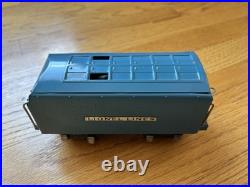 Lionel Prewar 265E Blue Streak Steam Engine And Passenger Cars 618,619 and 637