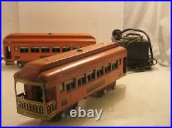 Lionel Prewar 268 O Gauge Electric Passenger Train Set
