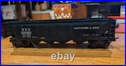 Lionel Prewar 2956 Die Cast Quad Hopper With Original Trucks Excellent Lionel Prewar 2956 Die Cast Quad Hopper With Original Trucks Excellent