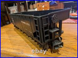 Lionel Prewar 2956 Die Cast Quad Hopper With Original Trucks Excellent Lionel Prewar 2956 Die Cast Quad Hopper With Original Trucks Excellent