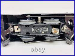 Lionel Prewar 2-4-2 Gunmetal Gray Torpedo Steam Locomotive 1688 with Tender Tested