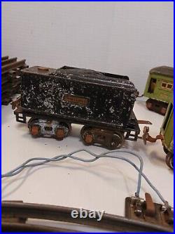 Lionel Prewar (2) 607 Pullman Cars, 608 Observation & 262T Coal Car & 14 Track