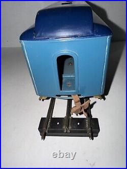 Lionel Prewar 309 St. Gauge 2-tone Blue Lighted Pullman Car-restored