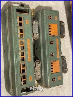 Lionel Prewar 332 339 341 339 Baggage / Pullman / Observation Cars