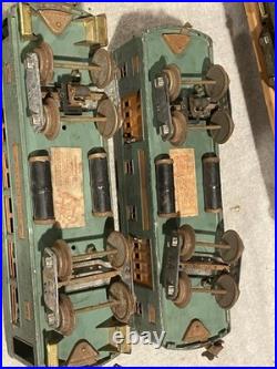 Lionel Prewar 332 339 341 339 Baggage / Pullman / Observation Cars