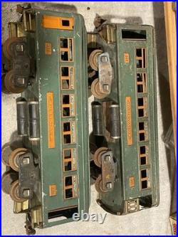 Lionel Prewar 332 339 341 339 Baggage / Pullman / Observation Cars