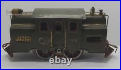 Lionel Prewar #33 Standard Gauge Dark Olive Locomotive with Super Motor