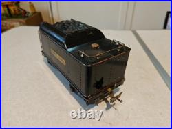 Lionel Prewar 384t/392t Black Standard Gauge Tender 1933 Original