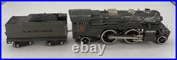 Lionel Prewar 385E Standard Gauge 2-4-2 Steam Locomotive & Whistle Tender