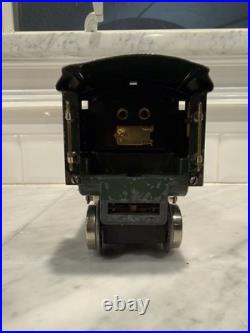 Lionel Prewar 390E Standard Gauge Green 2-4-2 Engine and Tender All Original