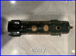 Lionel Prewar 390E Standard Gauge Green 2-4-2 Engine and Tender All Original