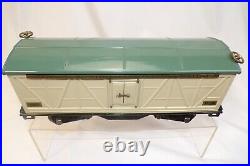 Lionel Prewar 514 Refrigerator Car Ivory/peacock roof