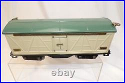 Lionel Prewar 514 Refrigerator Car Ivory/peacock roof