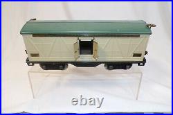 Lionel Prewar 514 Refrigerator Car Ivory/peacock roof