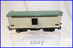 Lionel Prewar 514 Refrigerator Car Ivory/peacock roof