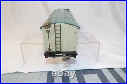 Lionel Prewar 514 Refrigerator Car Ivory/peacock roof