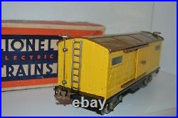 Lionel Prewar 514 Standard Gauge Train Box Car Nickel Trim Original Box Freight