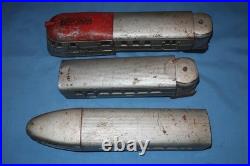 Lionel Prewar #616E Flying Yankee Passenger Set #616, #617 & # 618 with Red Top