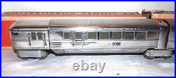 Lionel Prewar 618 619 Chrome Passenger Cars for Silver Streak Set! VERY CLEAN