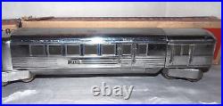 Lionel Prewar 618 619 Chrome Passenger Cars for Silver Streak Set! VERY CLEAN