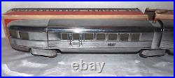 Lionel Prewar 618 619 Chrome Passenger Cars for Silver Streak Set! VERY CLEAN