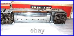 Lionel Prewar 618 619 Chrome Passenger Cars for Silver Streak Set! VERY CLEAN