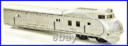 Lionel Prewar 752E UP Union Pacific Articulated Silver Streamliner withBXS 1934-41